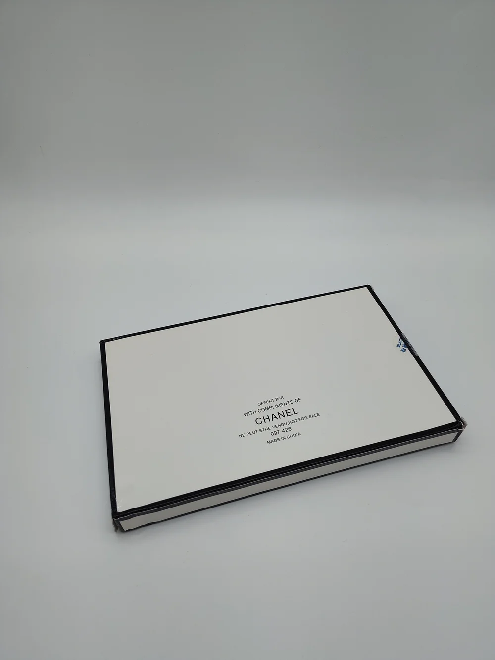 CHANEL Promotional Black CC Logo Handheld Vanity Mirror Beauty Makeup Gift Boxed